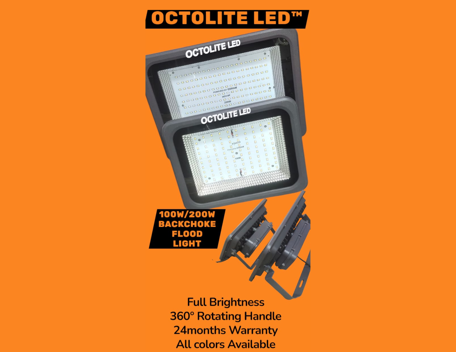 OCTOLITE LED™ Backchoke Flood Light