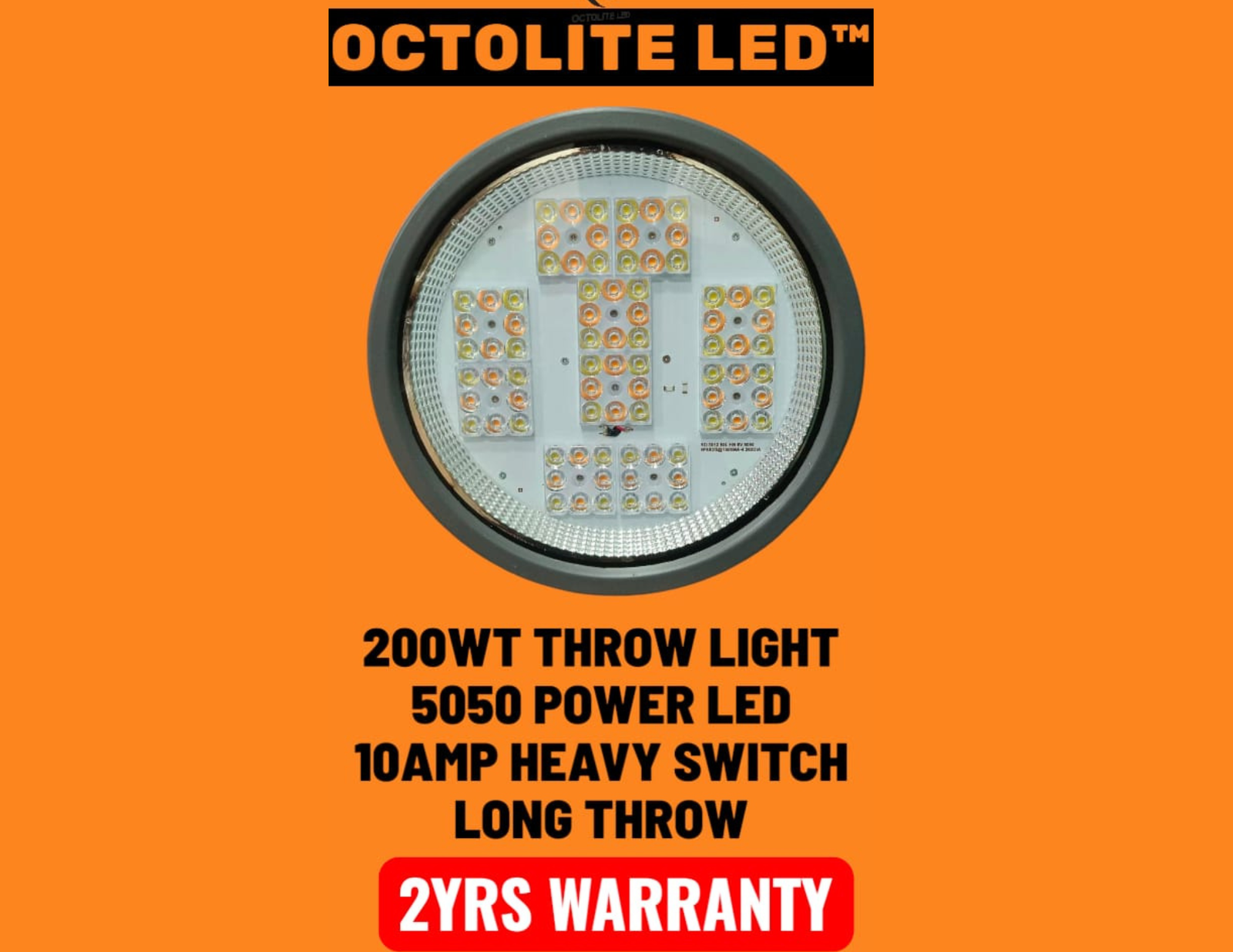 OCTOLITE LED™ 200WT Throw Light